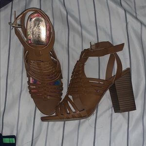 Cognac Heel by Madden Girl